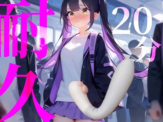 【20分耐久】バイブから逃げられない！擬似痴○プレイ