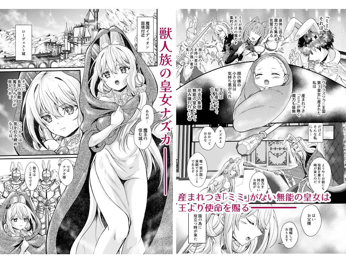 皇女溺愛 ～用無し皇女は元魔王に優しく堕とされる～のサンプル画像1