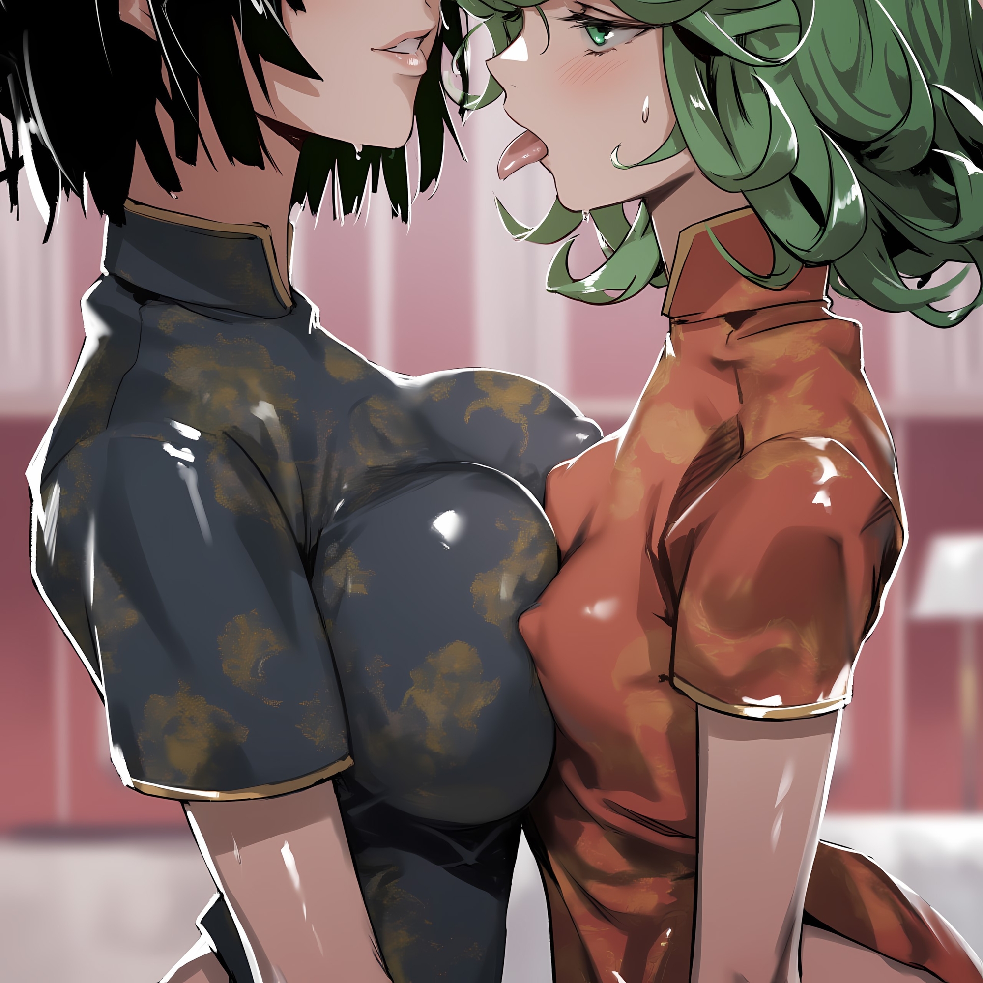 ワンパン◯ン タツマキ × フブキ 画像8