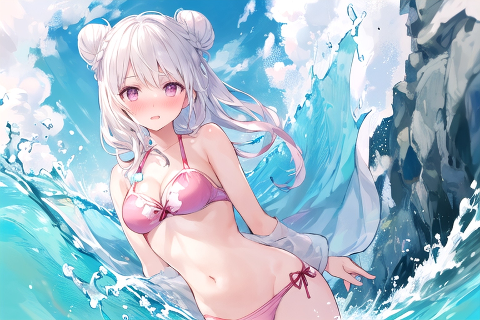 初夏のパンツコレクション、ヒロイン案3ショートヘアちゃん多め_8