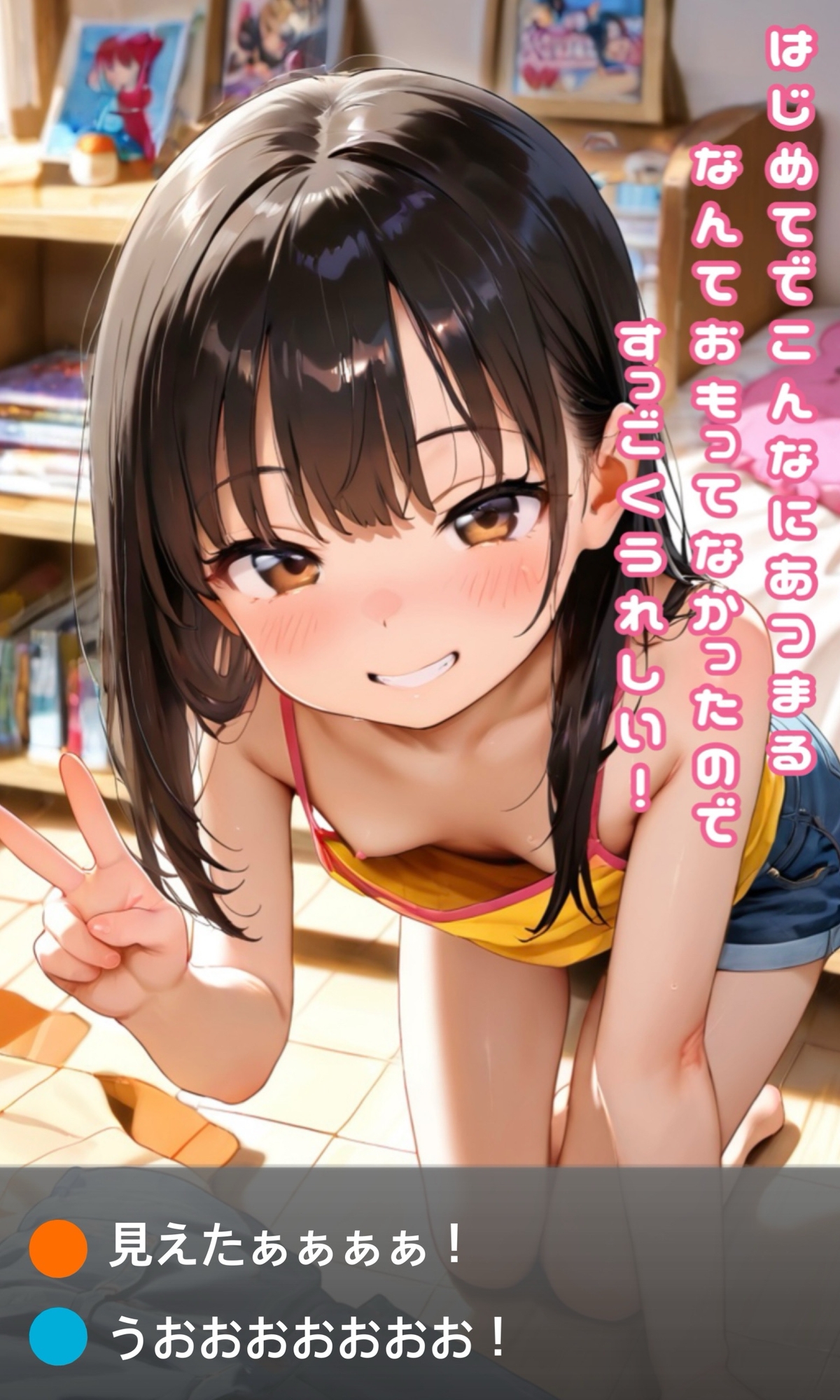 むっつり○リっ娘のどすけべ配信事故_9
