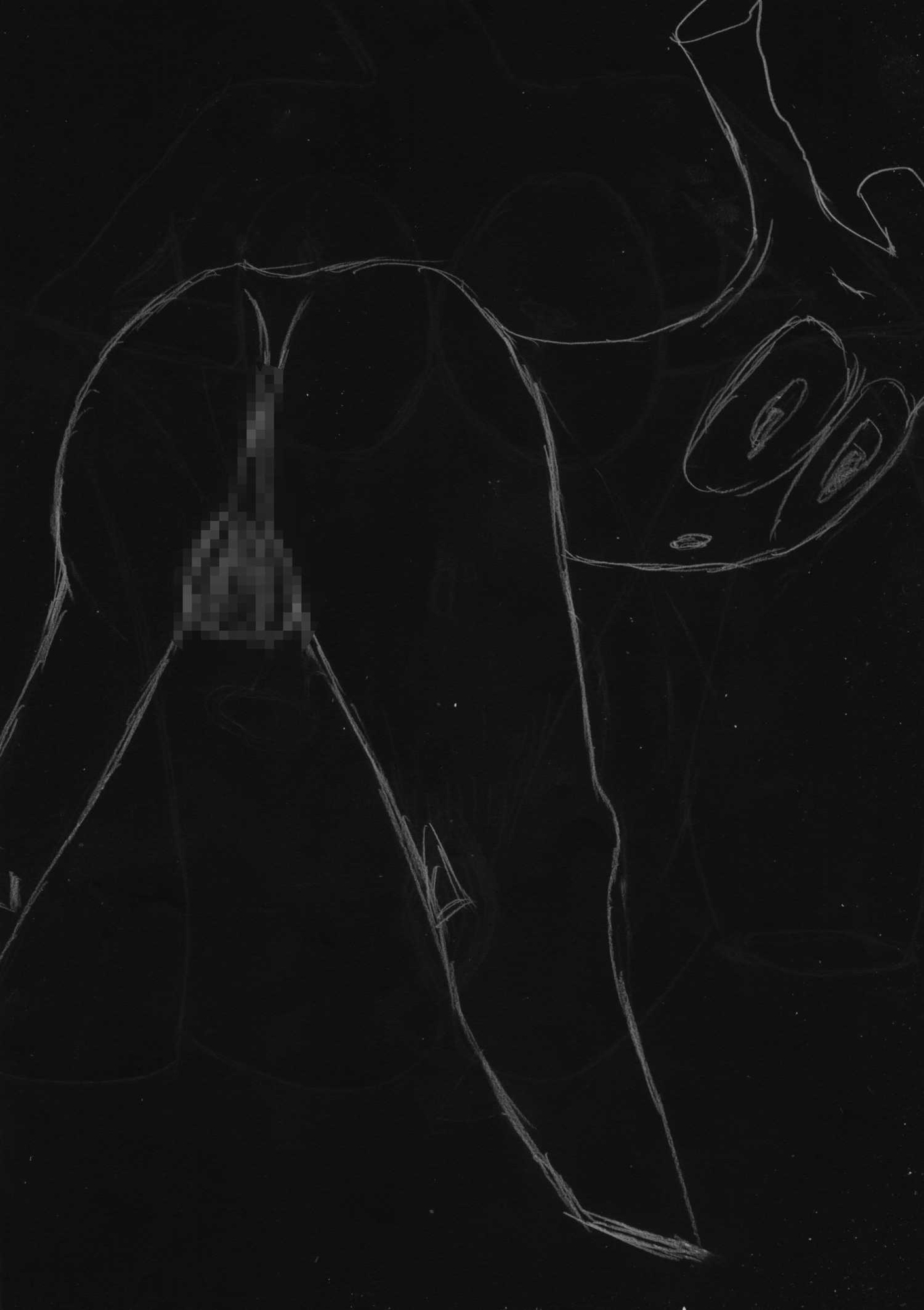 黒よりも黒い黒戯絵集「マネキンポーズ」 画像7