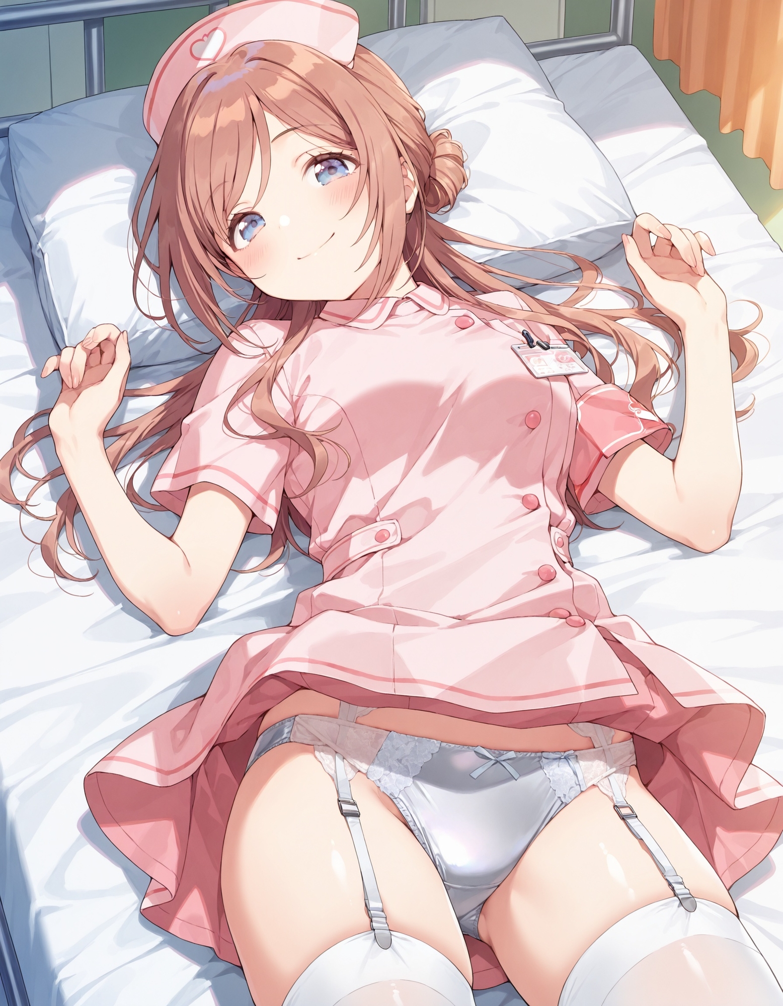 姫〇莉波のパンチラナース服編_1