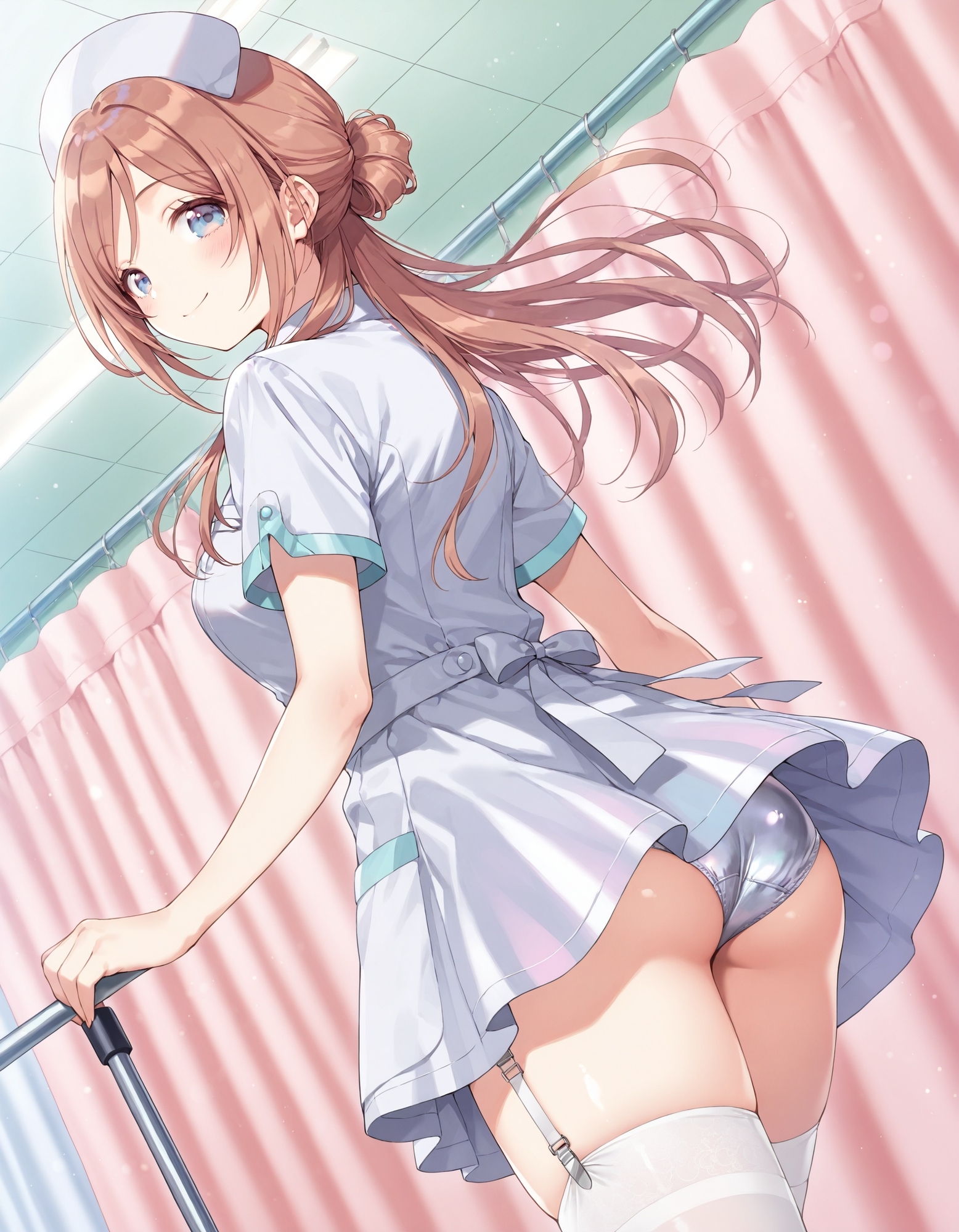 姫〇莉波のパンチラナース服編_5