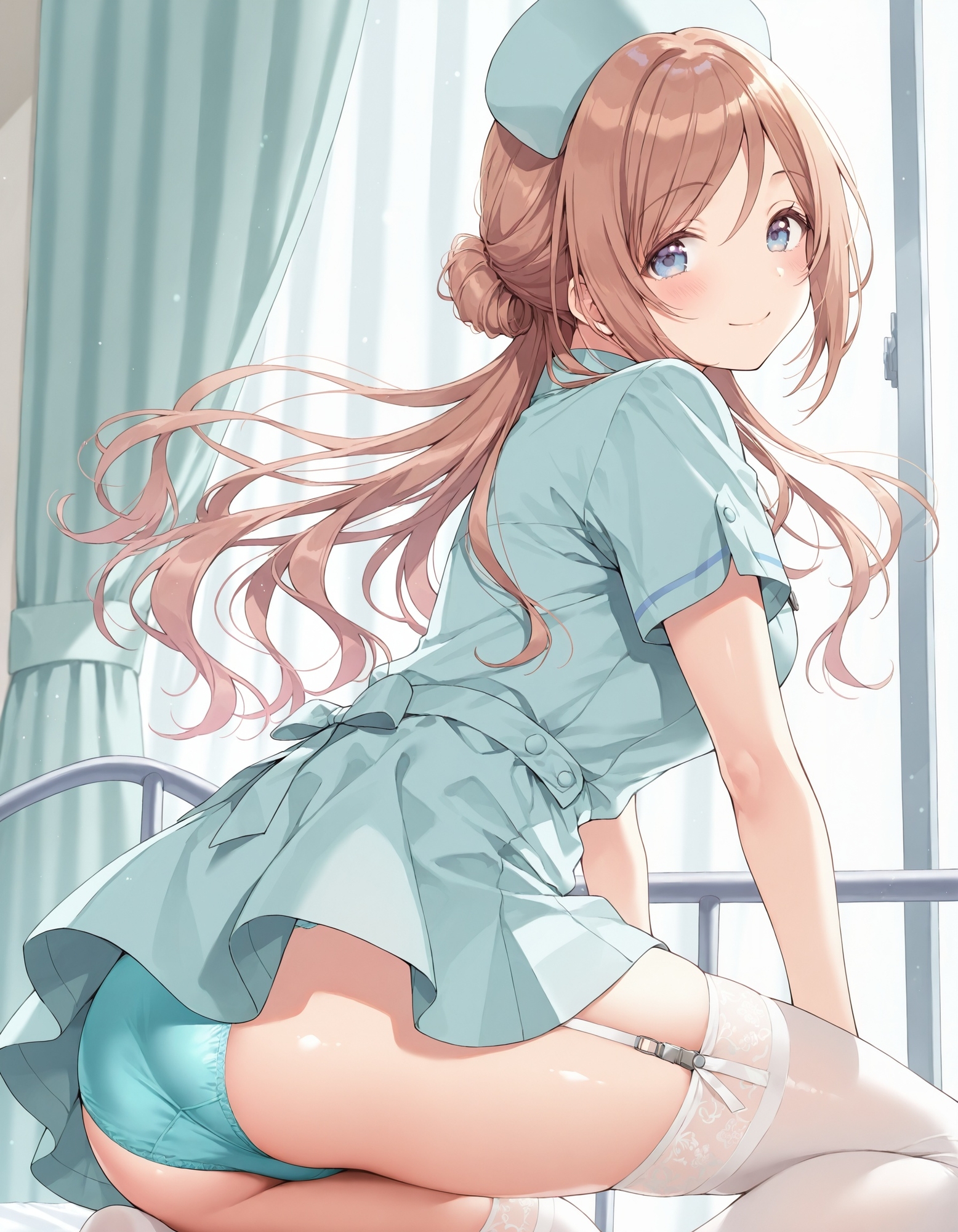 姫〇莉波のパンチラナース服編_7