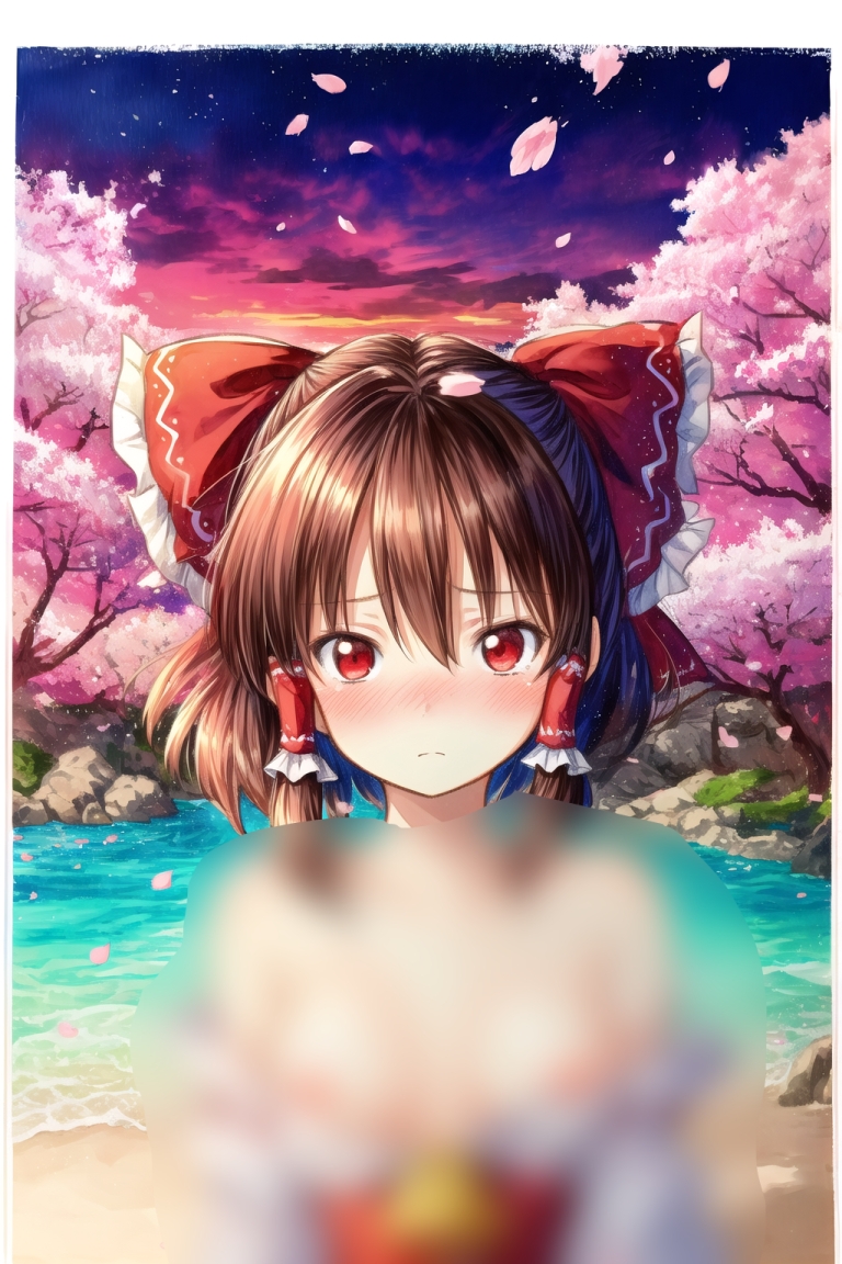 魔理沙は霊夢のえっちな写真を撮りたいようです。～春の晴れた夕方の海編～_9