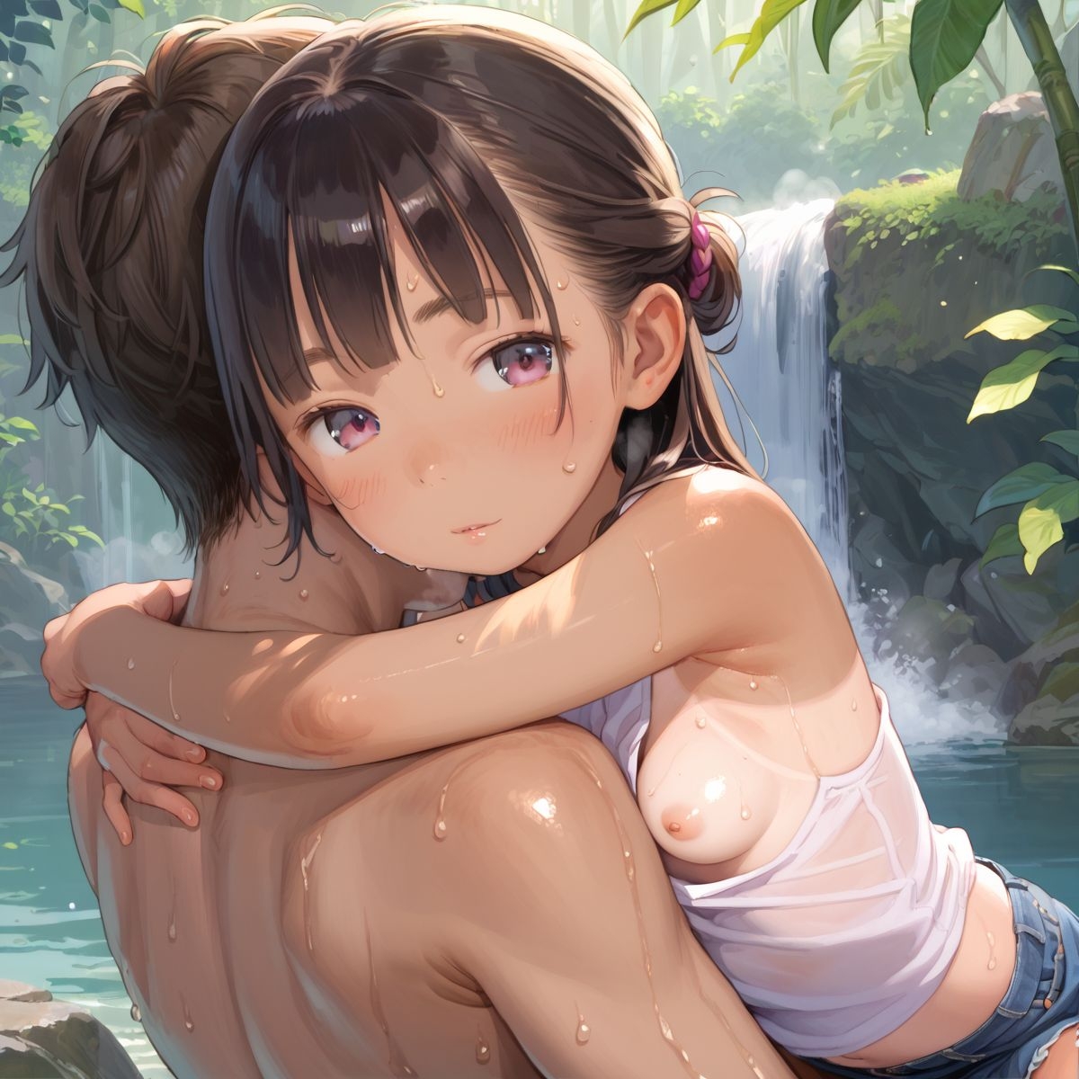 ちっぱい少女の日常〜田舎育ちのちっぱい日焼け娘と夏休みデート〜03 9枚目