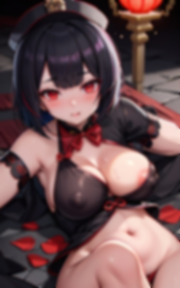 あまりにもエチエチでビッチなキョンシーコスプレ巨乳美女の色仕掛け 画像6