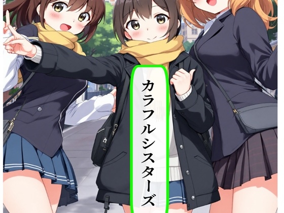 【AI漫画倶楽部T】俺には48人の妹たちと一緒に『カラフルシスターズ』