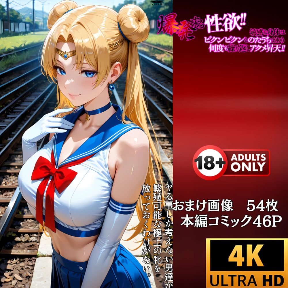 セーラー戦士‥最強の女戦士がオジサンの前でイキ堕ちる‥月野うさぎ_8