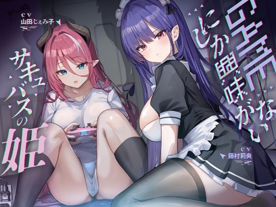 ゲームにしか興味がないサキュバスの姫【KU100】