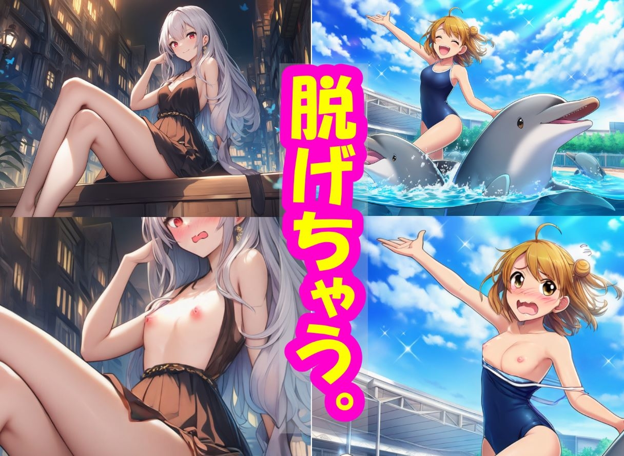 脱げちゃう女の子 画像9