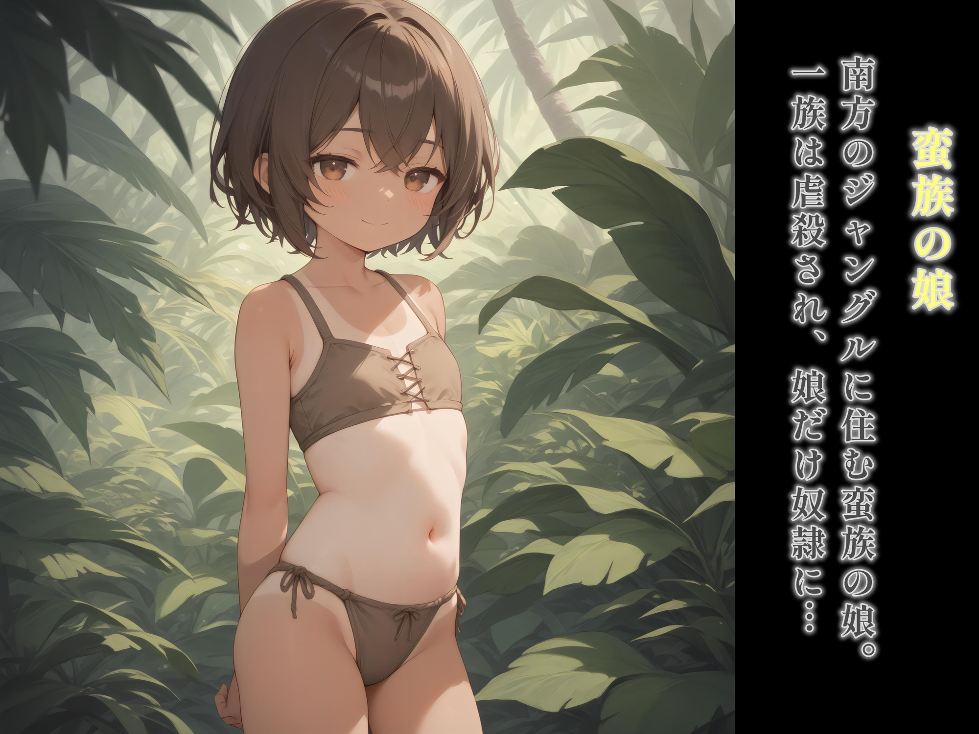 奴○市場 6人の奴○娘 画像8