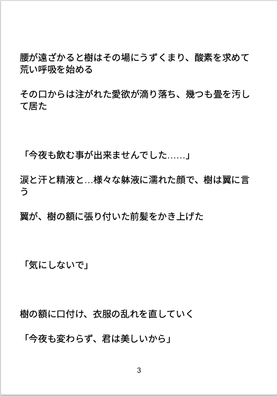短編集【散華】