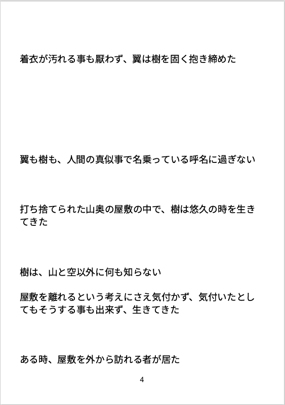 短編集【散華】
