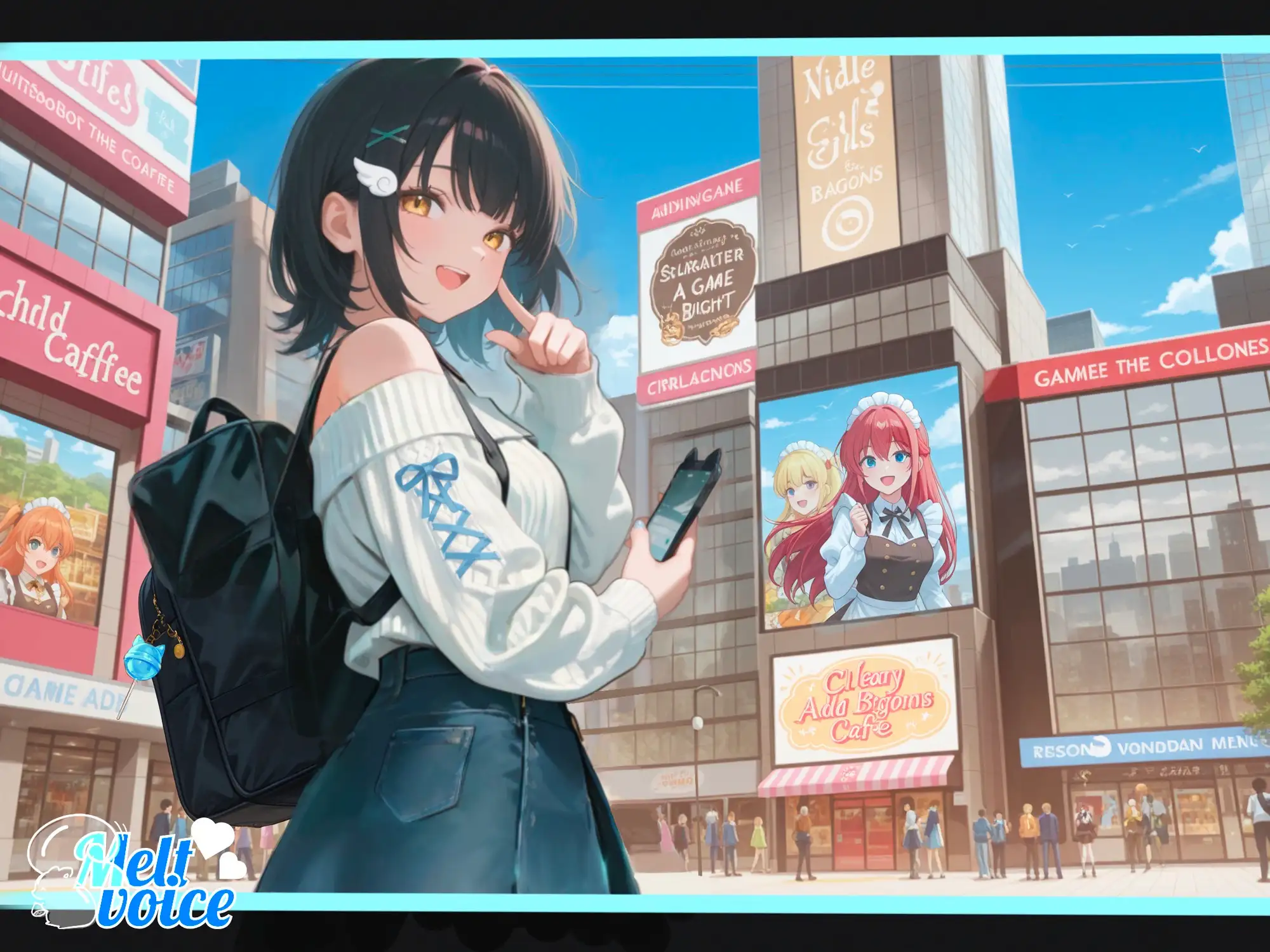 秋葉原駅で待ち合わせ！！アニメグッズ&アダルトグッズ探しの秘密デート✨ melt♡voice エロ画像2