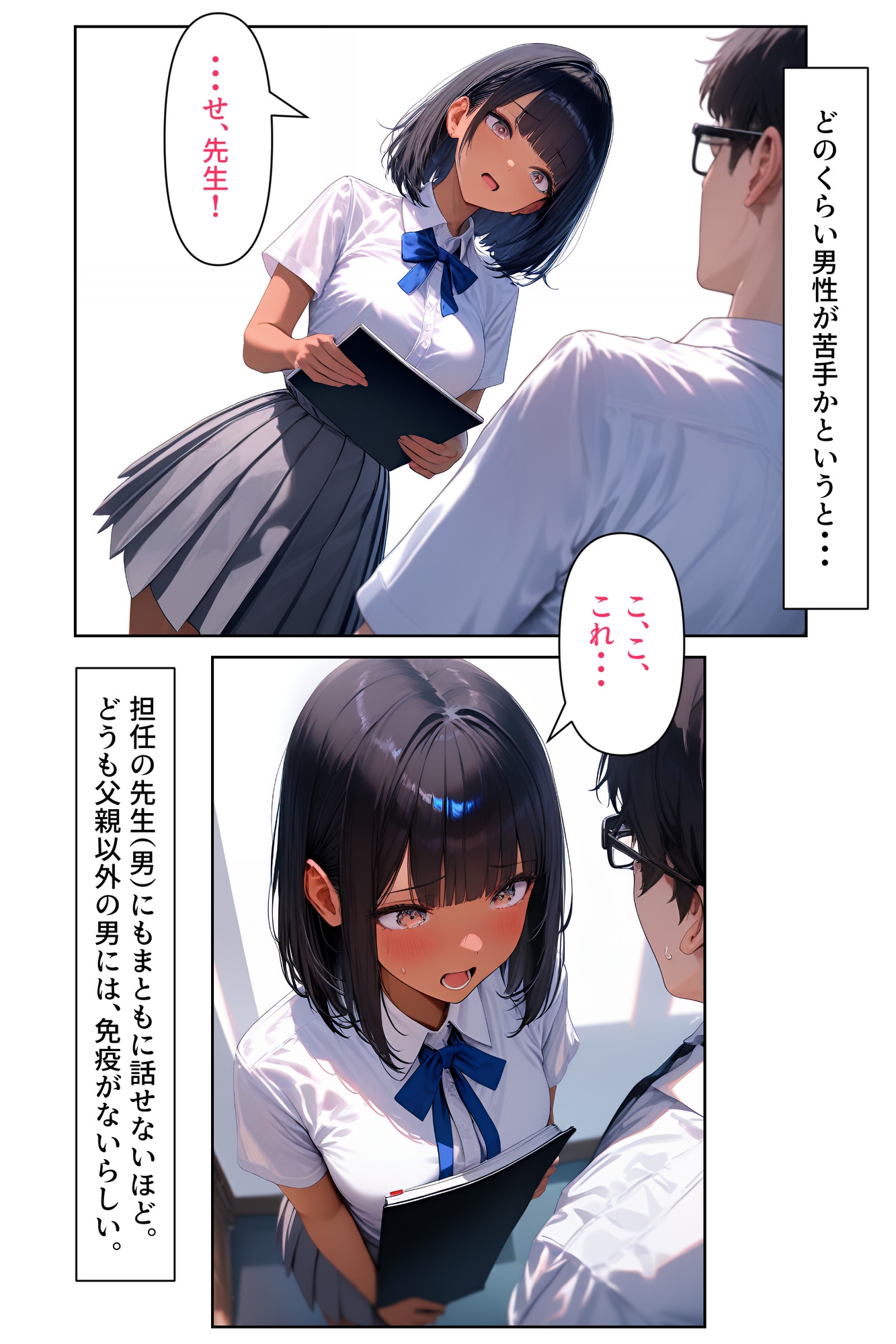 女装男子のJKハーレム生活5_6