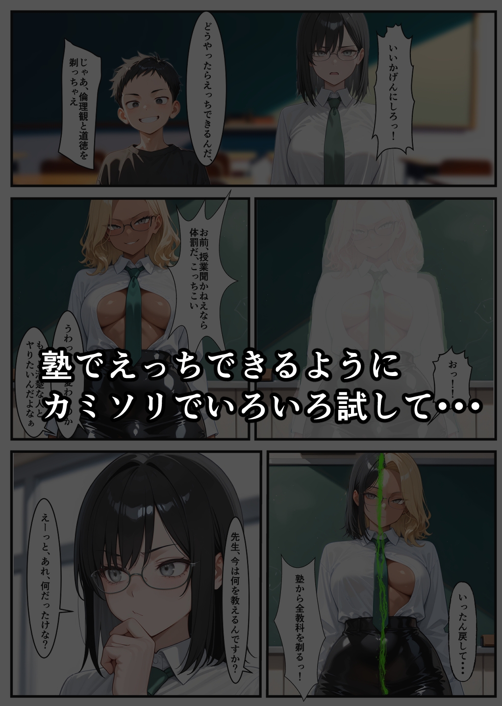 なんでも剃れるカミソリでTSF現実改変 6枚目
