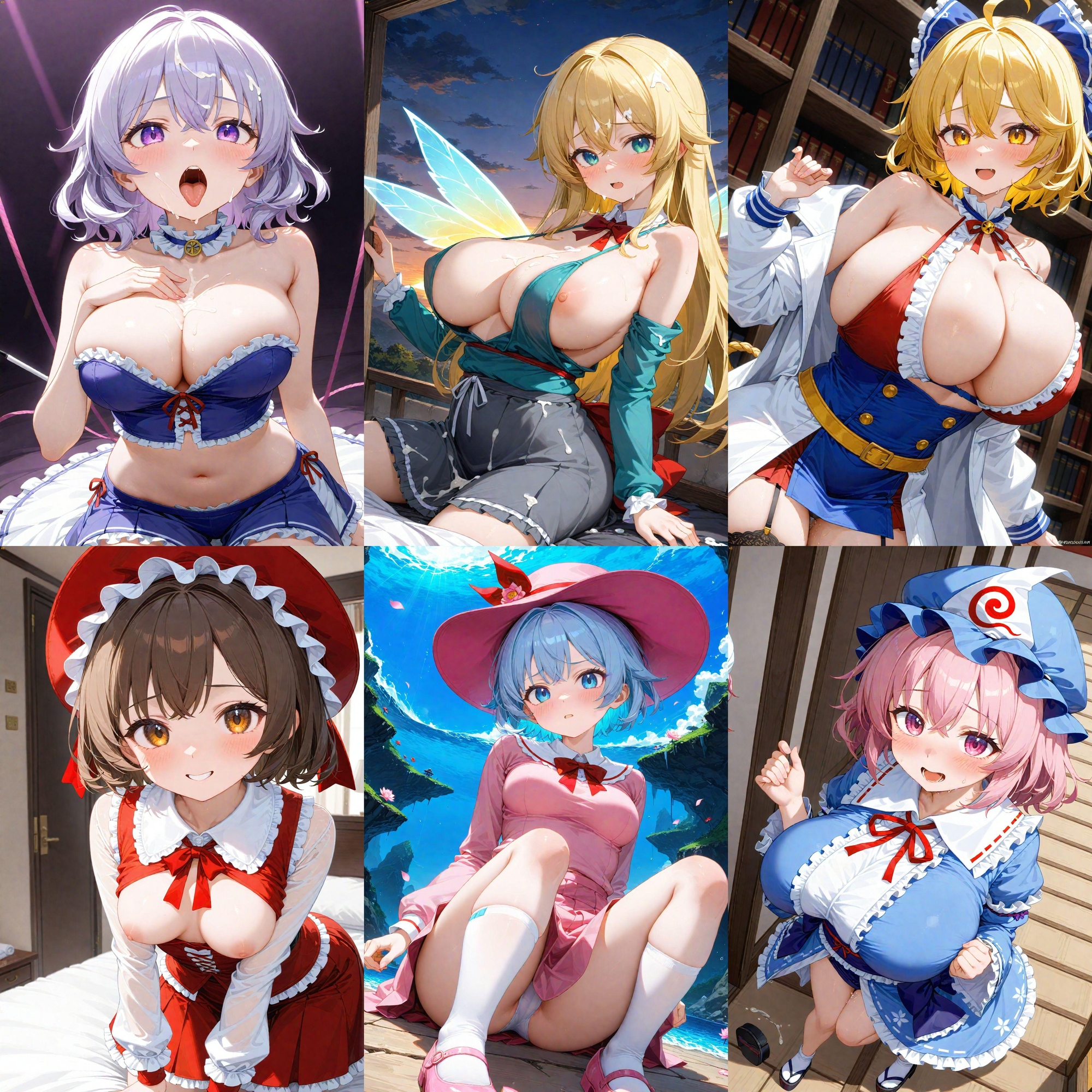 ノーモザイク!東方妖々夢キャラの誘惑2 画像8