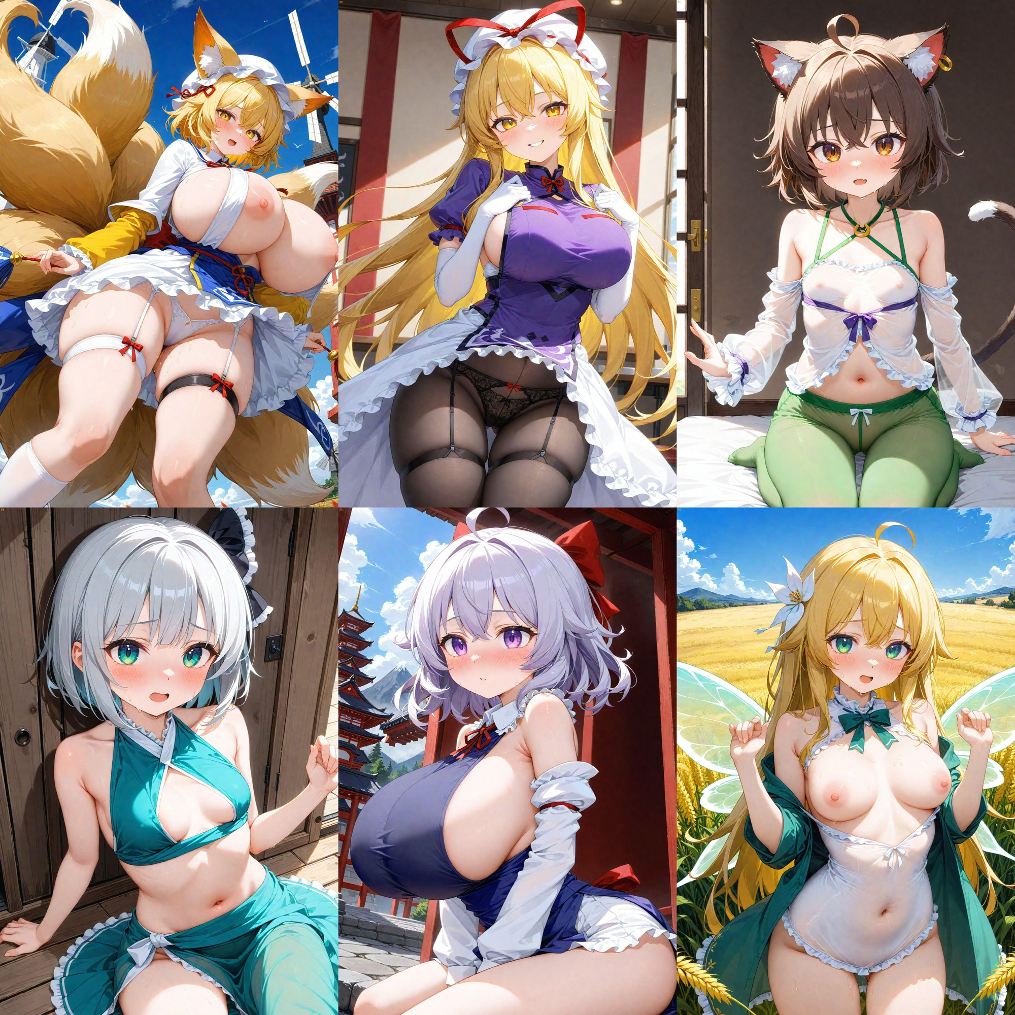 ノーモザイク!東方妖々夢キャラの誘惑2 画像9