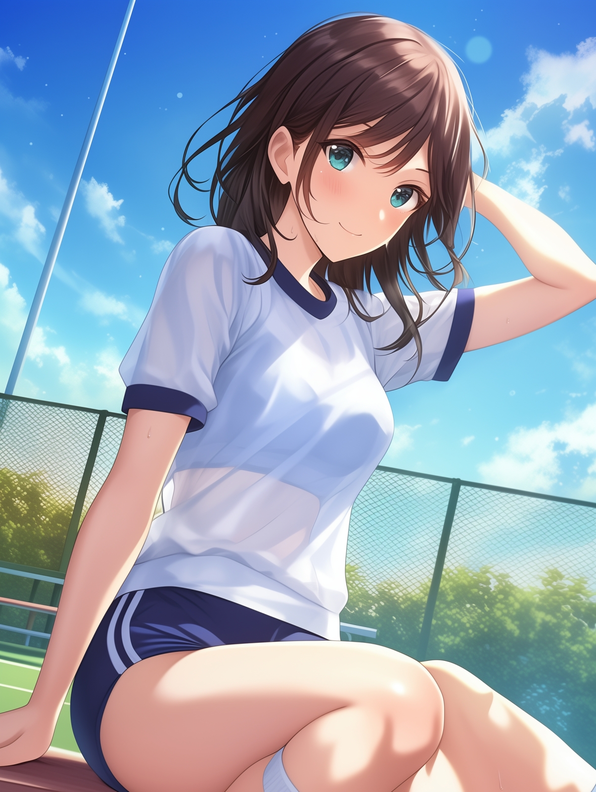 AI生成ブルマー少女100名CG集_3