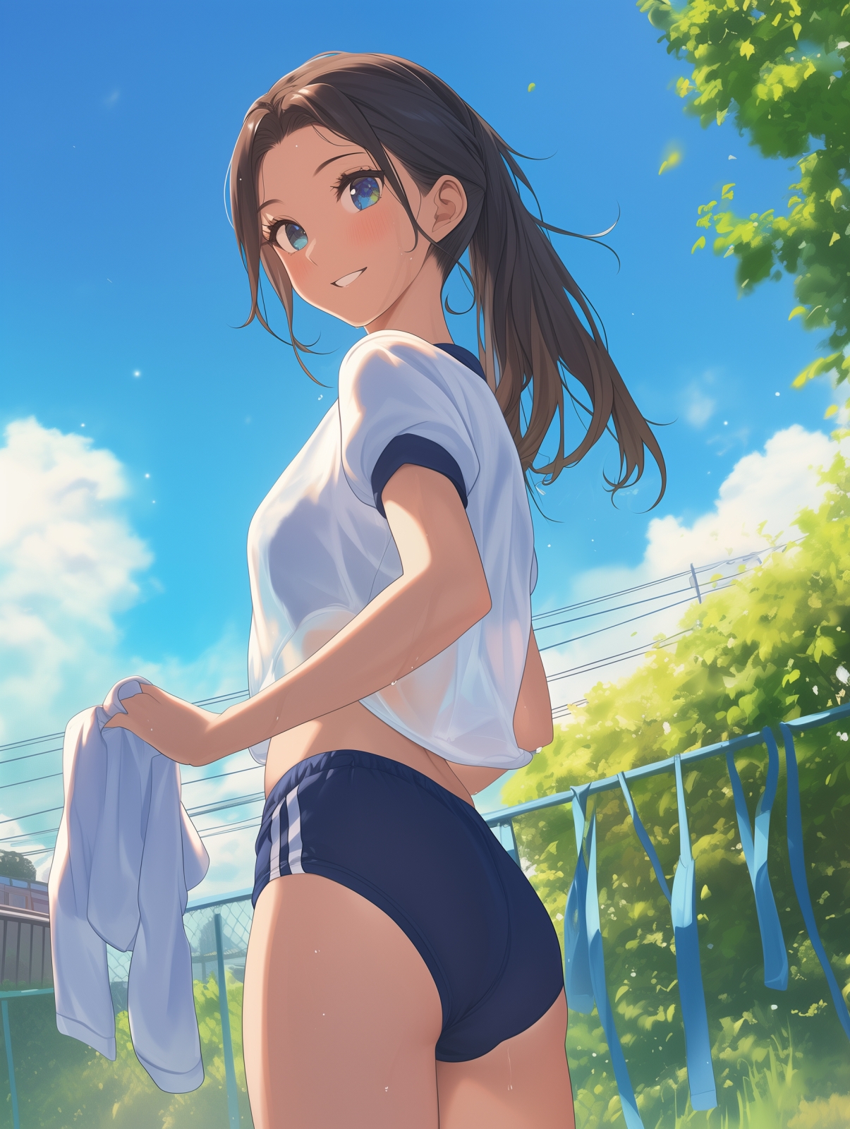 AI生成ブルマー少女100名CG集_5