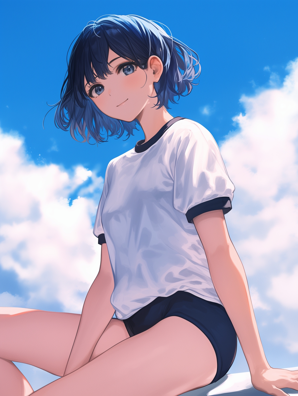 AI生成ブルマー少女100名CG集_6