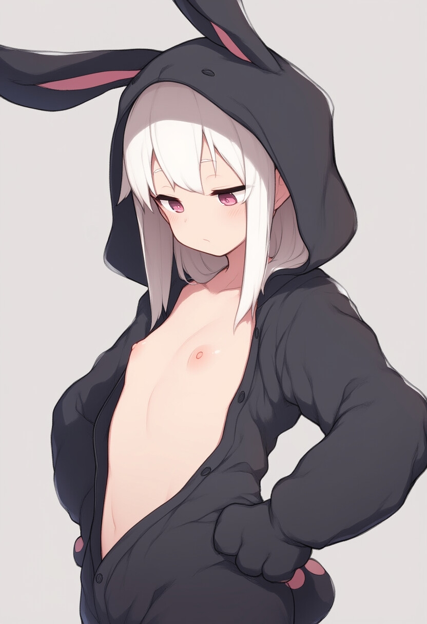 着ぐるみの女の子がおっぱい見せてくれる_3