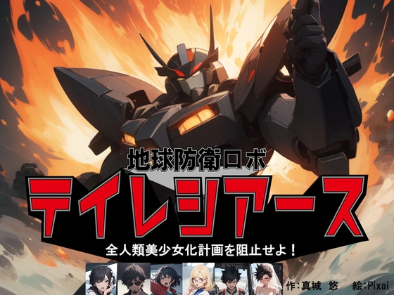 【真城のソフトハウス】ある日の戦いにおいてどういうわけかバニー・ガールと化してしまう状態となったのだ『地球防衛ロボ テイレシアース 全人類美少女計画を阻止せよ！』