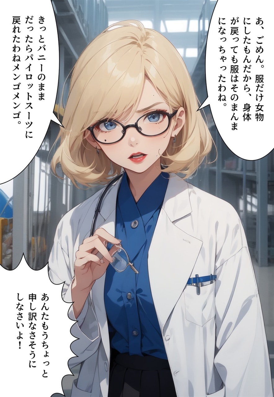 地球防衛ロボ テイレシアース 全人類美少女計画を阻止せよ！_5