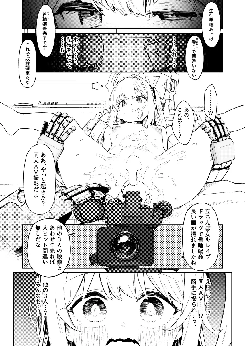 We Were Bought. / 私たちは買われた。【後編】【かわいそうなのは抜ける/ヌケル】【ブルーアーカイブ】AV撮影される女の子