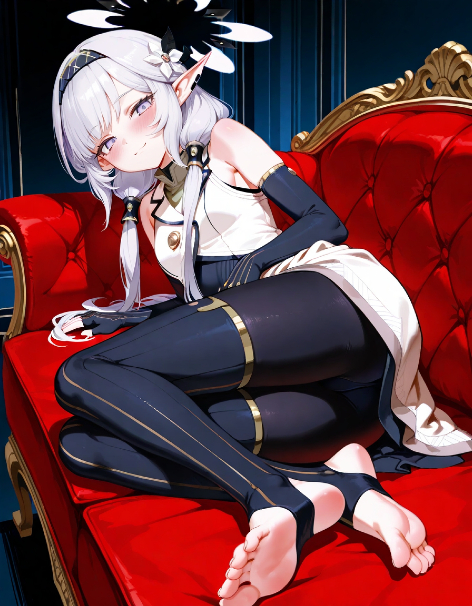 ブルアカ ノーパンパンスト A&P_8