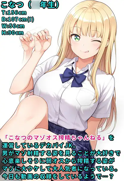 こなつのマゾオス搾精ちゃんねる デカパイ屋さん エロ画像2