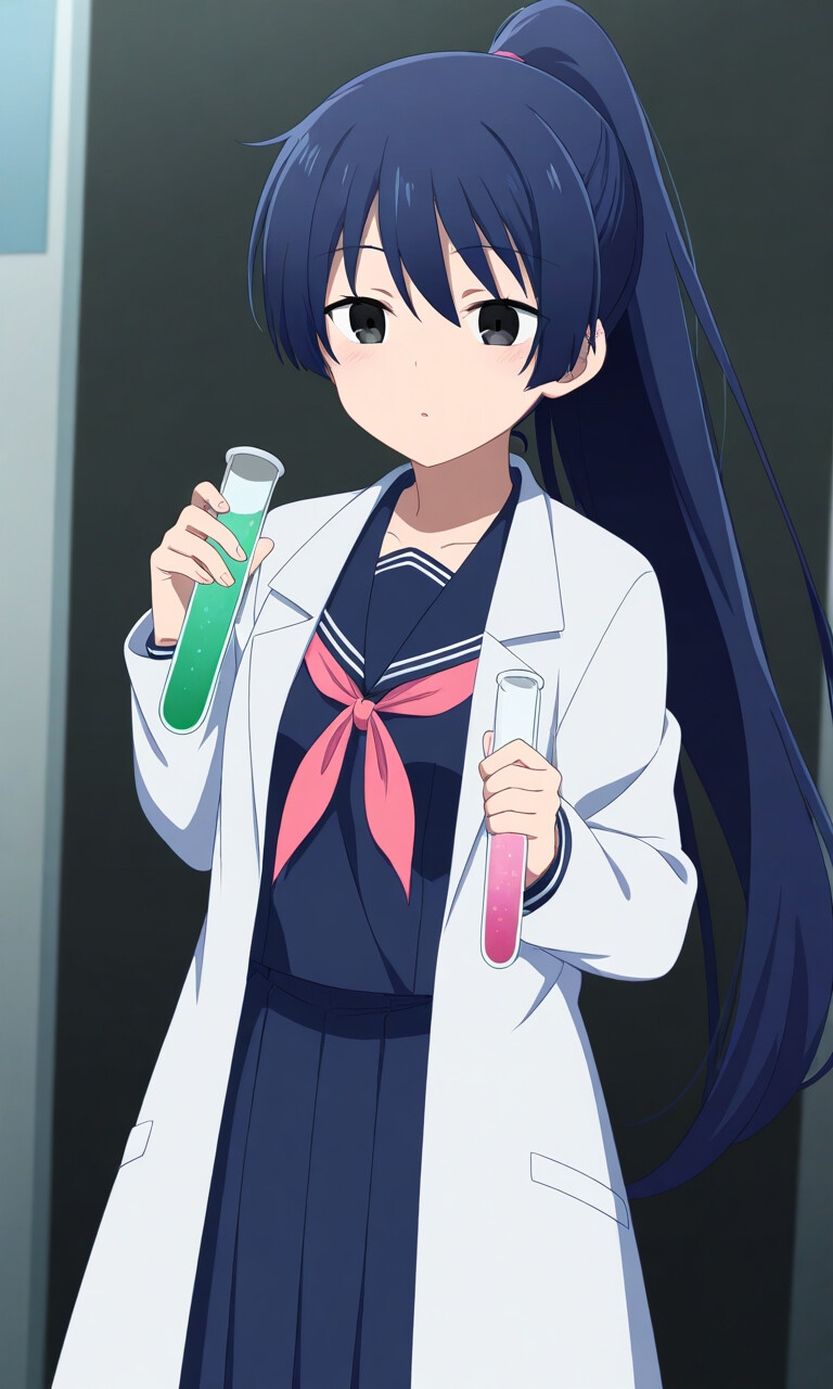 全裸で尿検査！医者に囲まれて全裸放尿する子たち_7