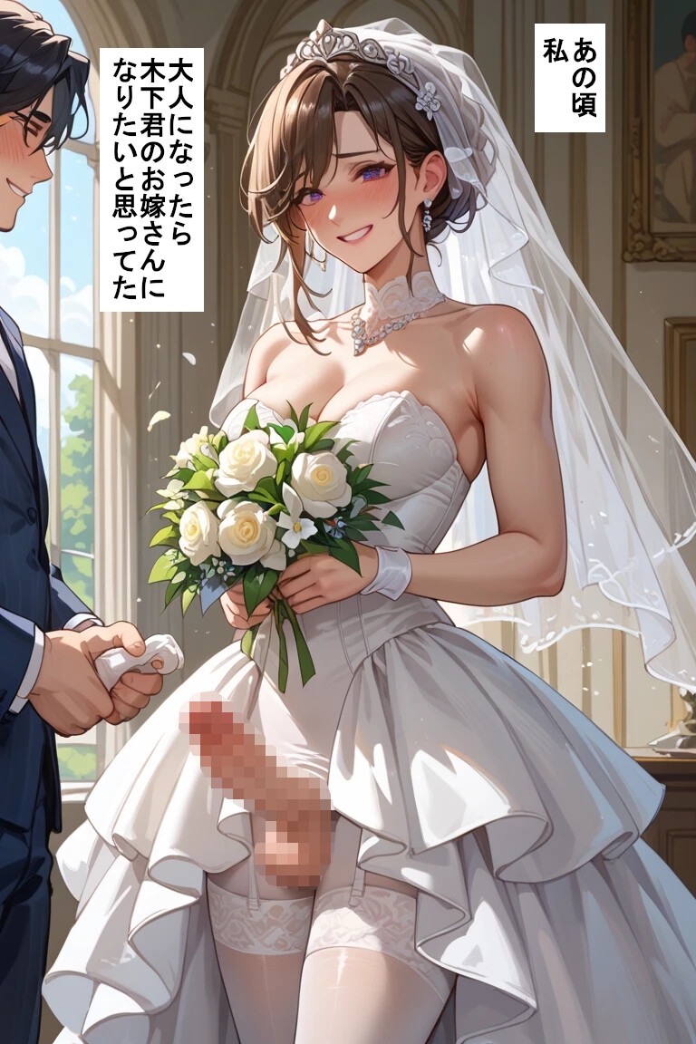 僕のお尻の穴が性器に変わるまで2 紗季の場合(ストーリー付)  親友の花嫁になるのが夢だった男の娘のリアルな陥穽 画像7