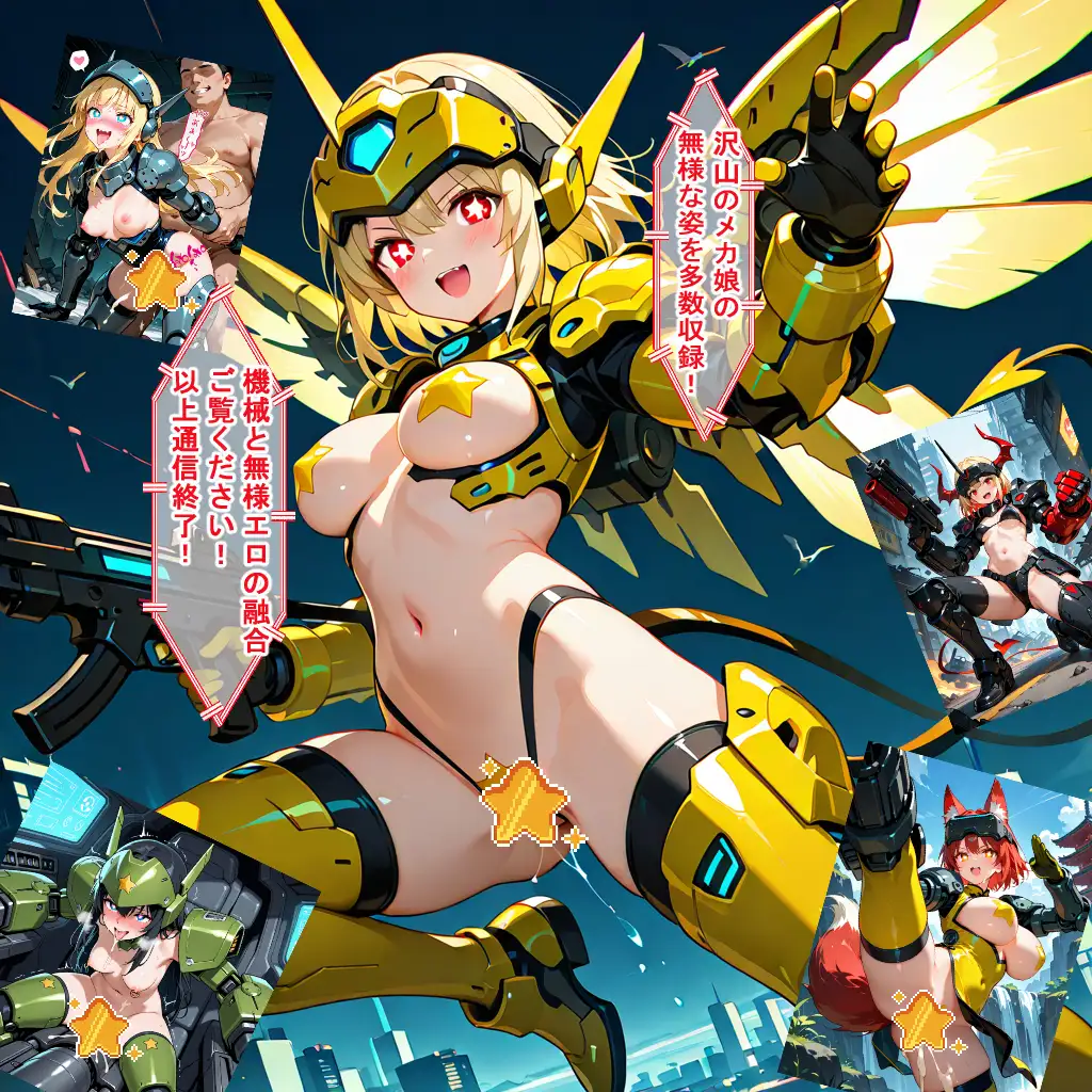 メカ娘VSスター☆マン BZM研究所 エロ画像6