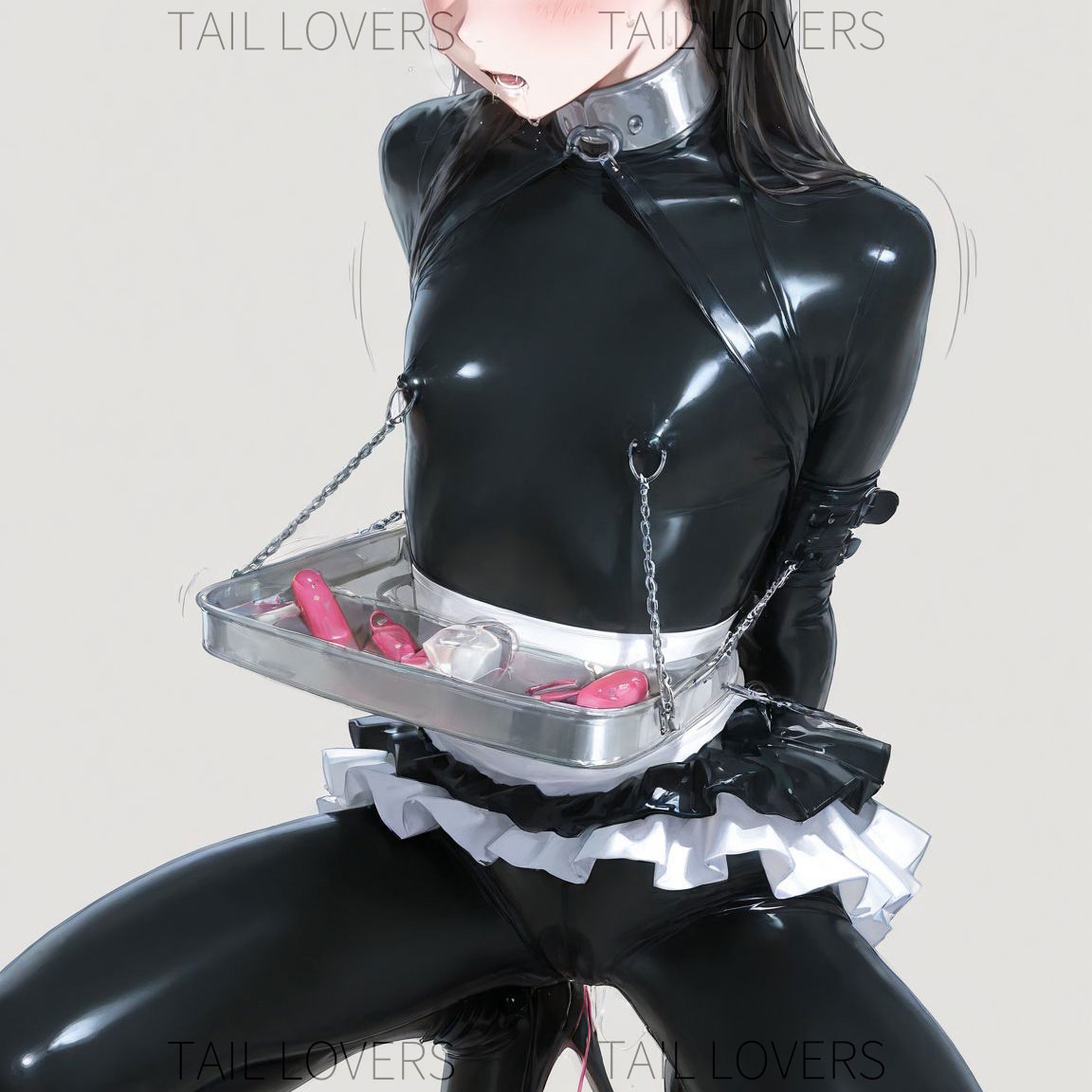 護謨学院『拘束メイド喫茶』|Bondage Maid Caf【337枚】_9