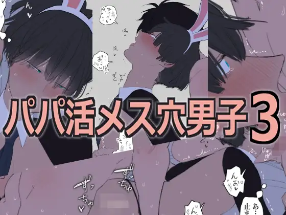 パパ活メス穴男子3の表紙画像