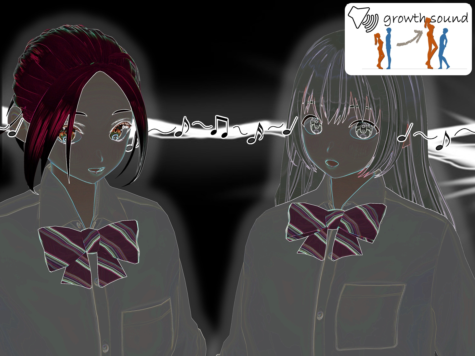 Outgrowing only girls, Overtake boys, Growth sound. Alleyway Arc