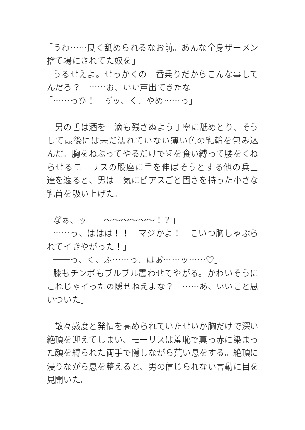 贄騎士モーリスの献身～騎士団長徹底凌〇～(6)