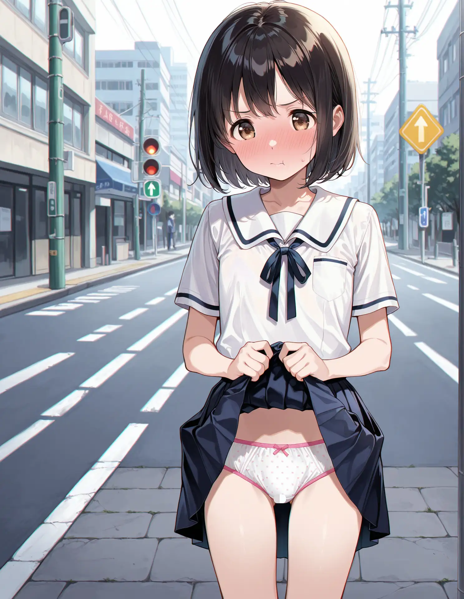 立ちんぼ街中少女〜ママには絶対言えないことしちゃった〜 かぼちゃん エロ画像2