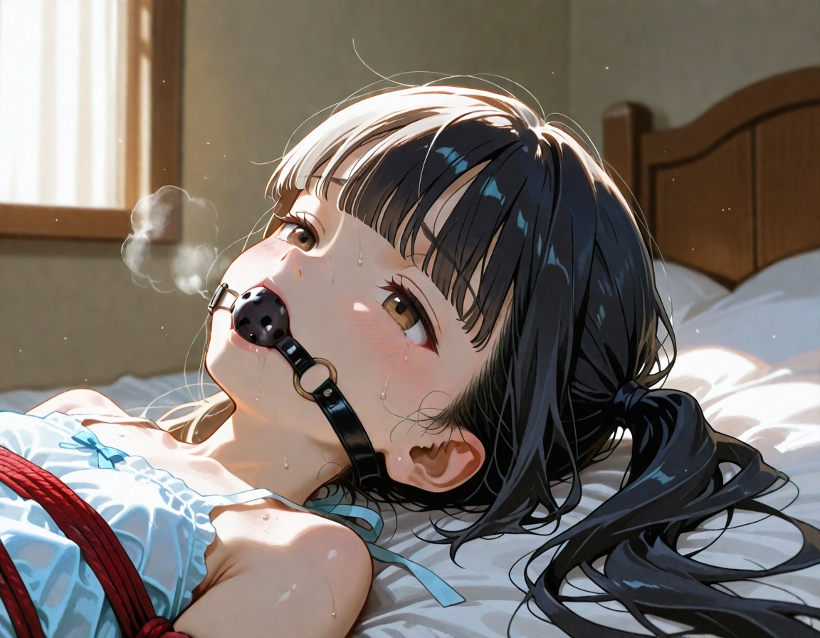 拾ったちっぱい少女を調教 8枚目