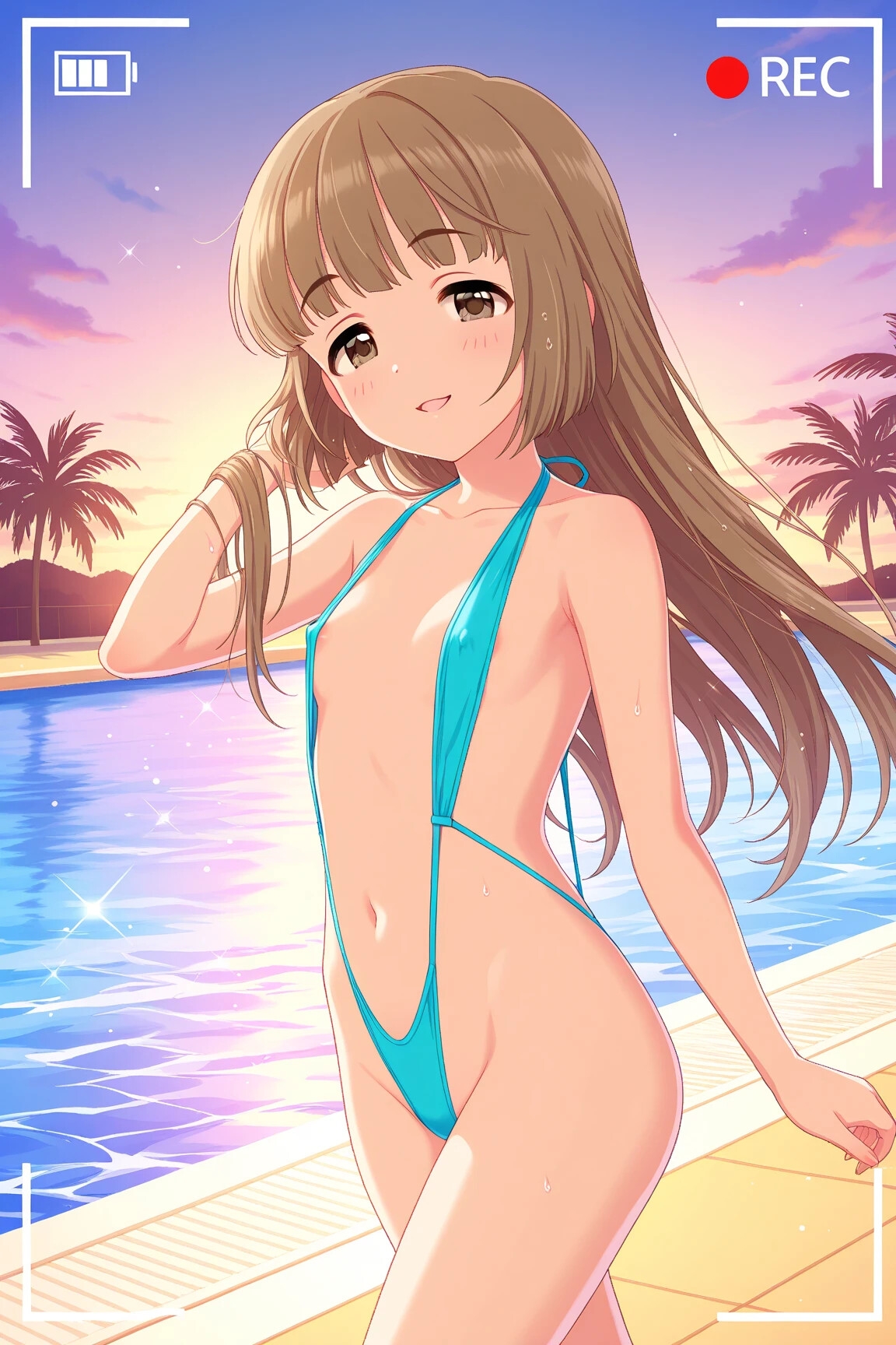 枕営業で虜にされたアイドル達 ナイトプール編1 画像6