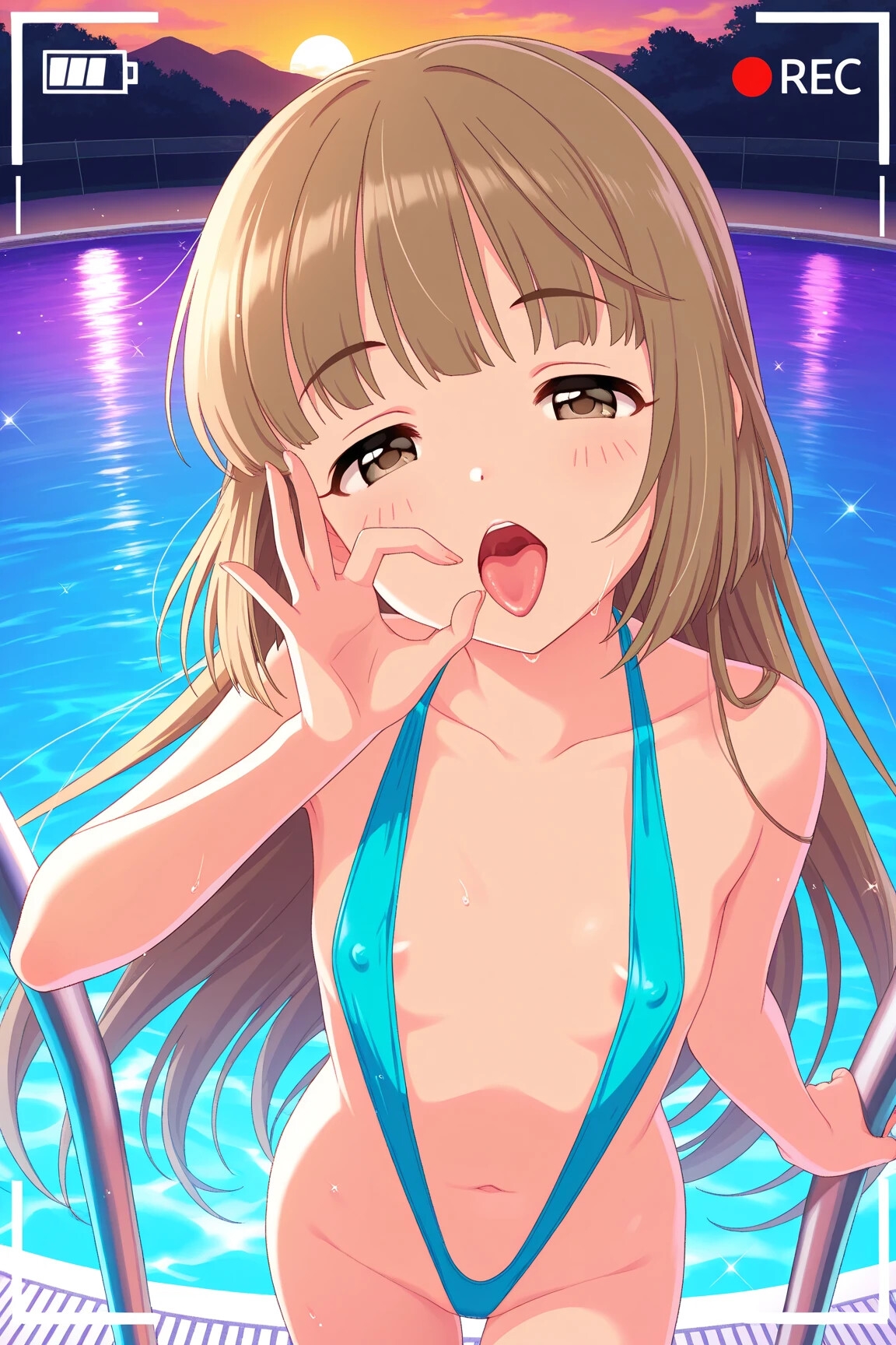 枕営業で虜にされたアイドル達 ナイトプール編1 画像7