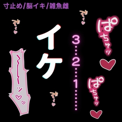 【寸止め/脳イキ/雑魚雌】「3、2、1……イケ♡」意地悪ご主人様のカウント調教♡