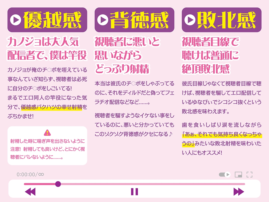 僕の彼女はSSSランク爆乳アダルト系配信者で、僕は竿役で、視聴者“も”僕の彼女で射精する 画像2