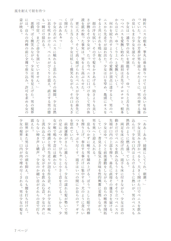 嵐を耐えて朝を待つ 画像7