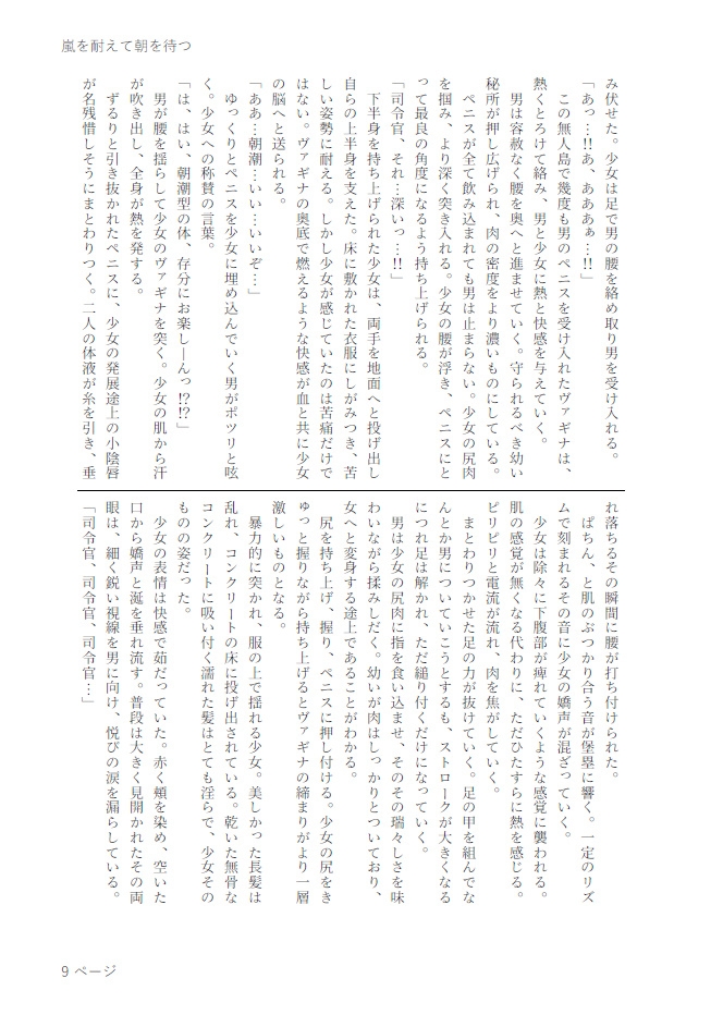 嵐を耐えて朝を待つ 画像9
