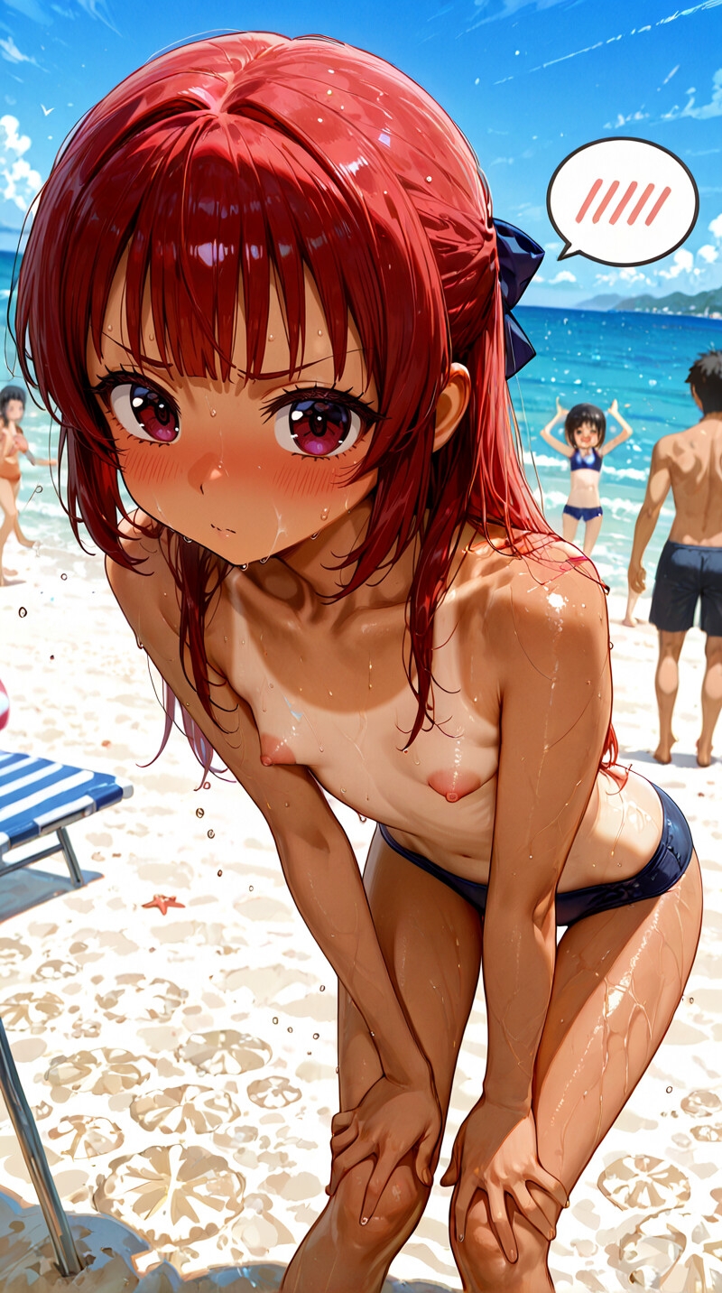 男水着チャレンジ 〜海で見つけたのはクラスメイト?〜 画像6