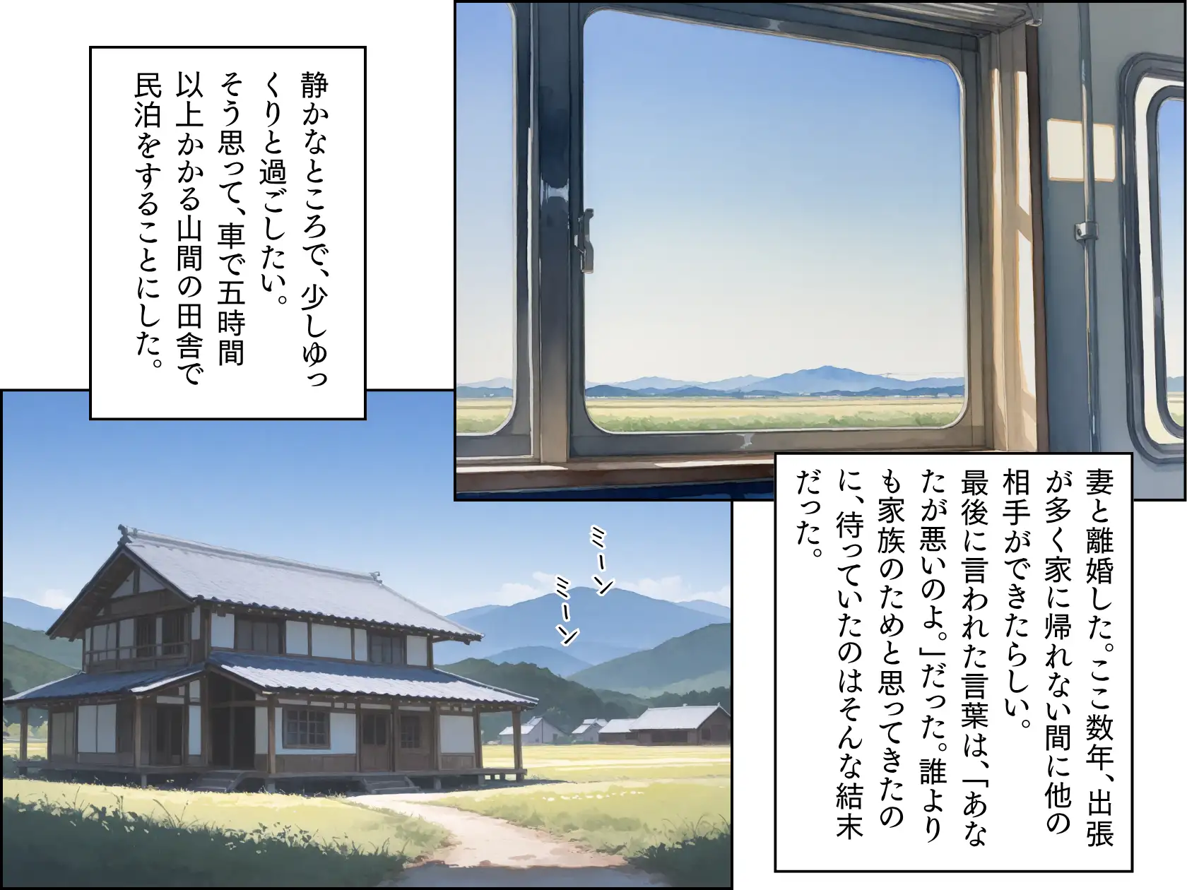 ある夏に田舎の民泊で出会った少女との話。前編 ぱんなっつ エロ画像2